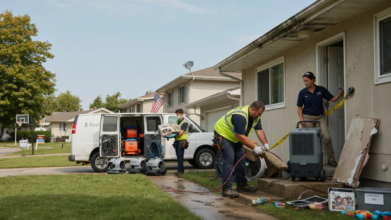 Water Damage Restoration in Jamestown, CA near me